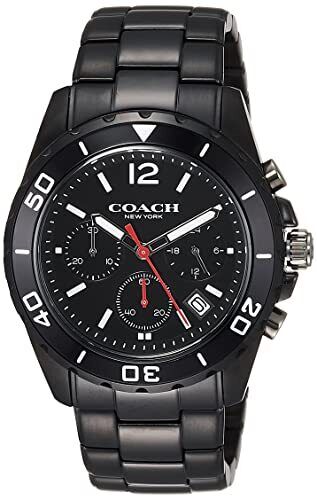 Coach Kent Chronograph All Black Men's Watch  14602554 - Watches of America