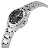 Seiko 5 Automatic Black Dial Stainless Steel Ladies Watch #SYMC27 - Watches of America #2