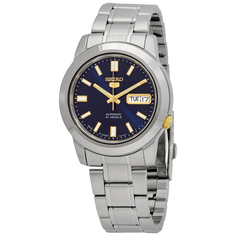 Seiko Seiko 5 Automatic Blue Dial Men's Watch #SNKK11J1 - Watches of America