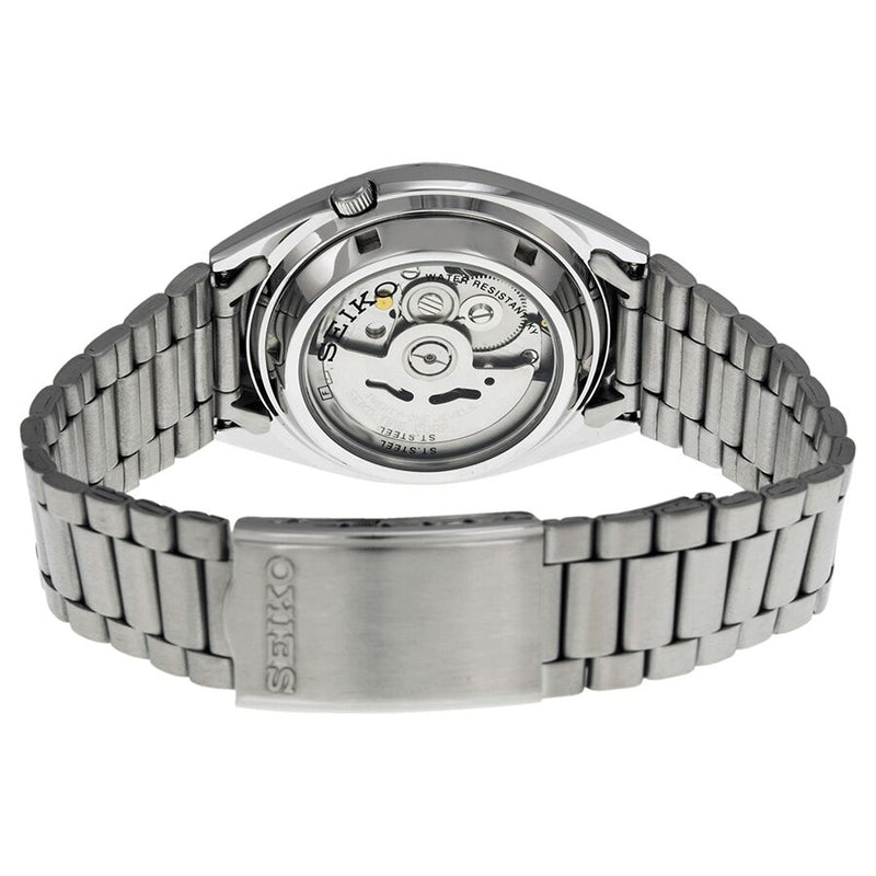 Seiko 5 Automatic Blue Dial Stainless Steel Men's Watch #SNXS77 - Watches of America #3
