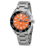 Seiko 5 Automatic Orange Dial Men's Watch #SRPC55J1 - Watches of America
