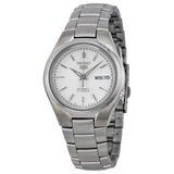 Seiko 5 Automatic Silver Dial Stainless Steel Men's Watch #SNK601 - Watches of America