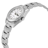 Seiko 5 Automatic Silver Dial Stainless Steel Ladies Watch #SYMK13 - Watches of America #2