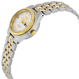 Seiko 5 Automatic White Dial Two-tone Ladies Watch #SYMK44 - Watches of America #2