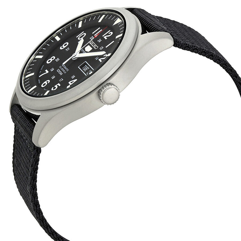 Seiko 5 Automatic Black Dial Men's Watch #SNZG15J1 - Watches of America #2