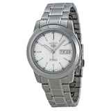 Seiko Seiko 5 Automatic Off White Dial Men's Watch #SNKE49 - Watches of America