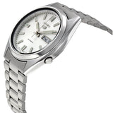 Seiko 5 Automatic Silver Dial Stainless Steel Men's Watch #SNXS73 - Watches of America #2