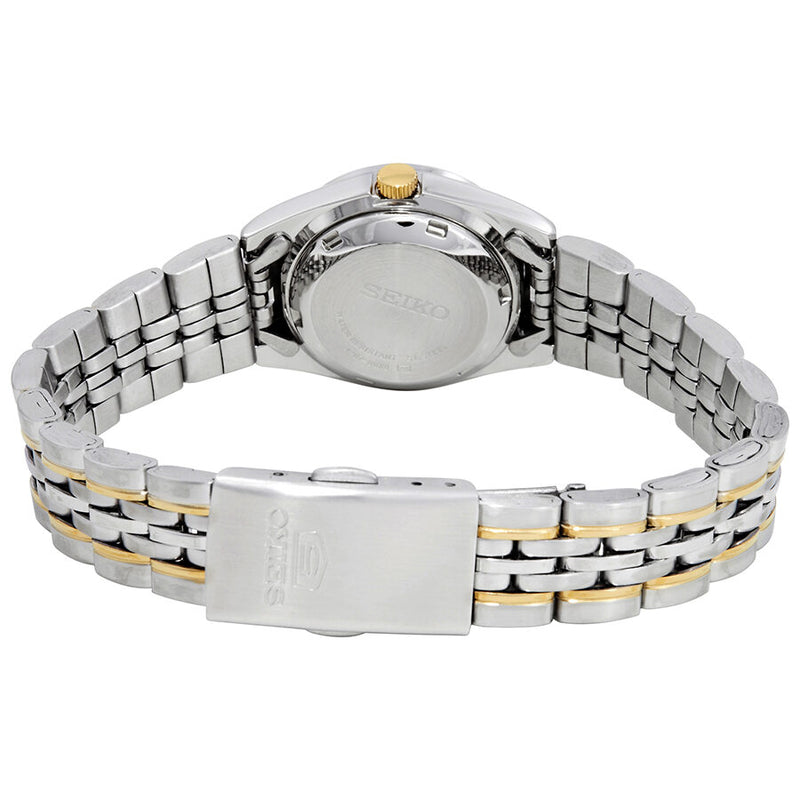 Seiko Automatic Gold Dial Two-tone Ladies Watch #SYMA37 - Watches of America #3