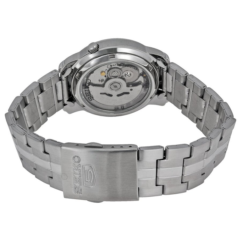 Seiko Automatic White Dial Stainless Steel Men's Watch #SNKL75 - Watches of America #3