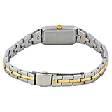 Seiko Black Dial Two-tone Ladies Watch #SUP274 - Watches of America #3