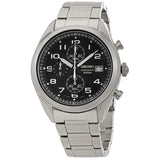 Seiko Black Dial Men's Chronograph Watch #SSB269P1 - Watches of America