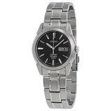 Seiko Grey Dial Titanium Men's Watch #SGG731 - Watches of America