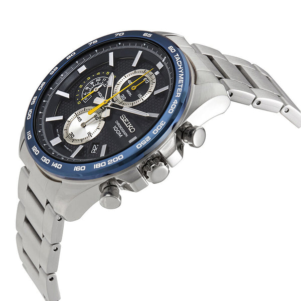 Seiko Chronograph Blue Dial Men's Watch #SSB259P1 - Watches of America #2