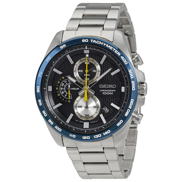 Seiko Chronograph Blue Dial Men's Watch #SSB259P1 - Watches of America
