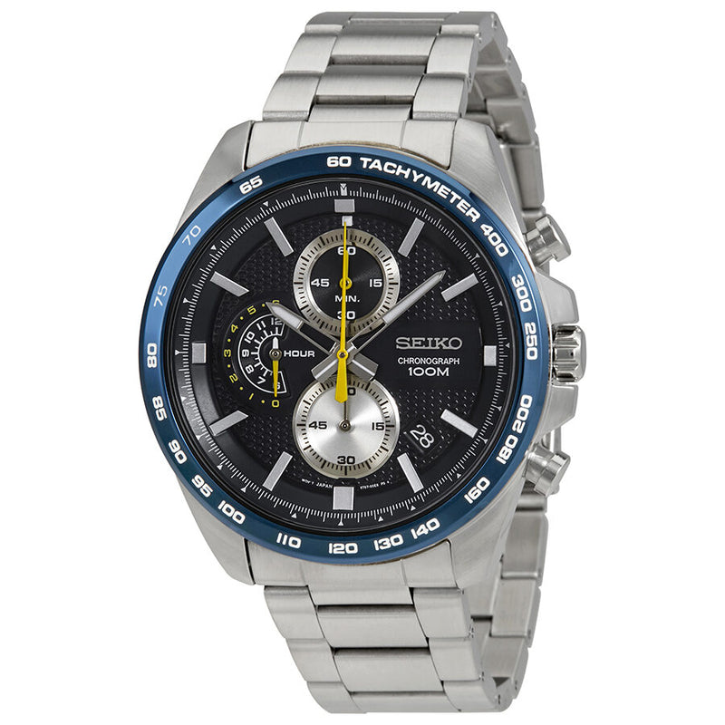 Seiko Chronograph Blue Dial Men's Watch #SSB259P1 - Watches of America
