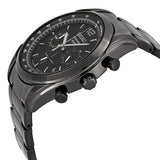 Seiko Chronograph Black Dial Black PVD Men's Watch #SSB093 - Watches of America #2