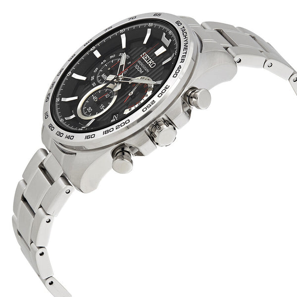 Seiko Chronograph Black Dial Men's Watch #SSB299P1 - Watches of America #2