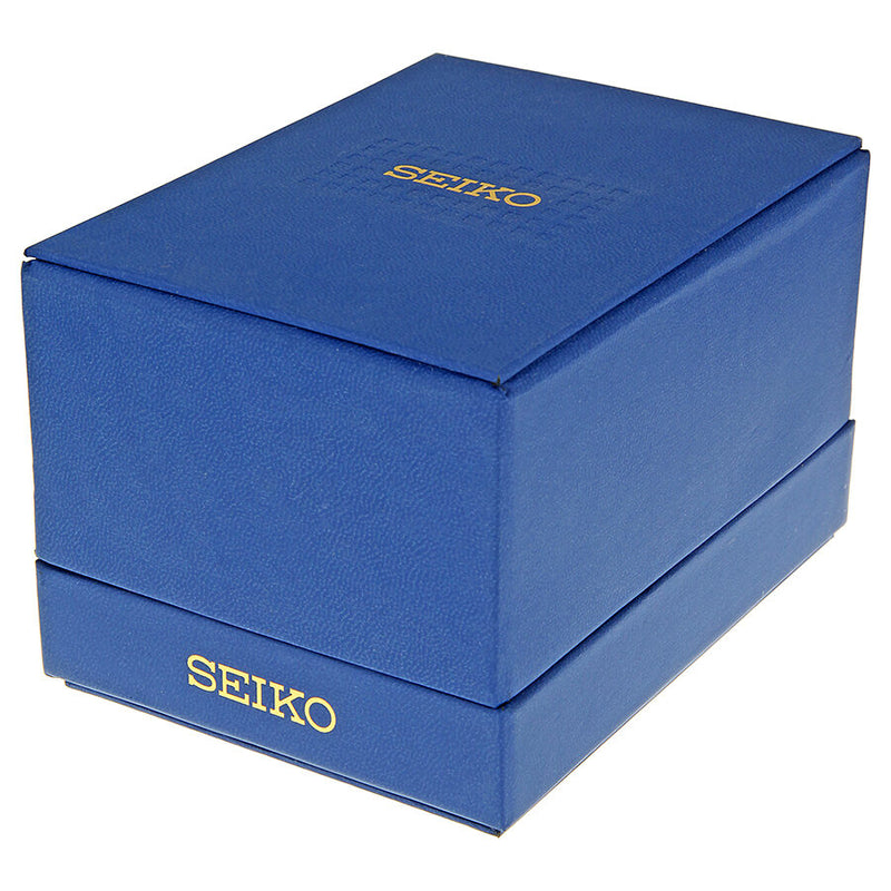 Seiko Chronograph Blue Dial Stainless Steel Men's Watch #SSB091 - Watches of America #4