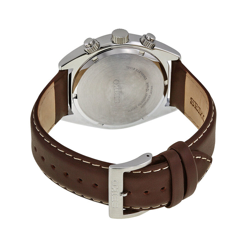 Seiko Chronograph Brown Dial Men's Watch #SNN241 - Watches of America #3