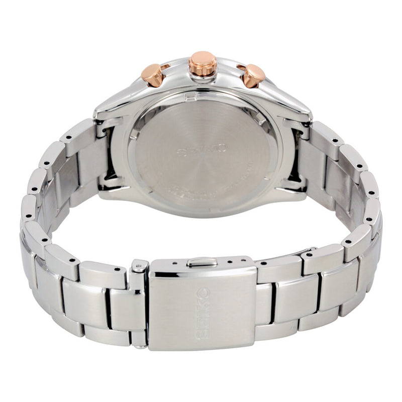 Seiko Chronograph Brown Dial Stainless Steel Men's Watch #SPC151 - Watches of America #3
