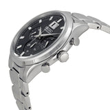 Seiko Chronograph Metallic Blue Dial Stainless Steel Men's Watch #SPC081 - Watches of America #2