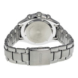 Seiko Chronograph Metallic Blue Dial Stainless Steel Men's Watch #SPC081 - Watches of America #3