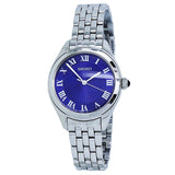 Seiko Classic Quartz Blue Dial Ladies Watch #SUR329 - Watches of America