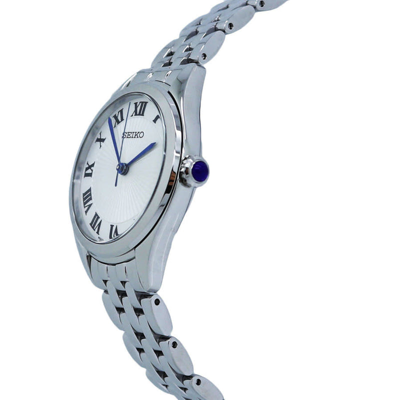 Seiko Classic Quartz White Dial Ladies Watch #SUR327 - Watches of America #2