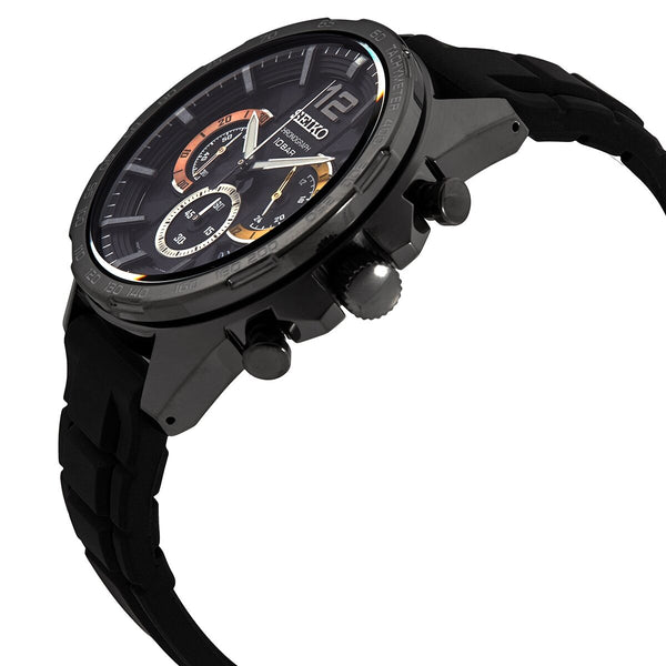 Seiko Conceptual Chronograph Quartz Black Dial Men's Watch #SSB349P1 - Watches of America #2