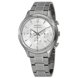 Seiko Conceptual Chronograph Quartz Silver Dial Men's Watch #SSB337 - Watches of America