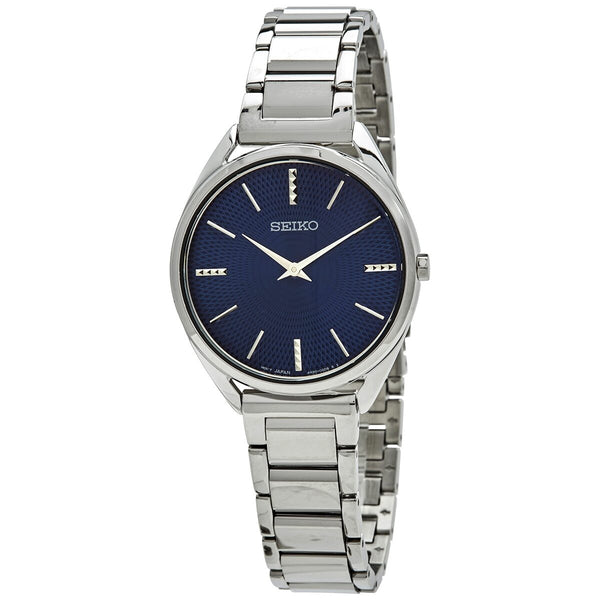 Seiko Conceptual Quartz Blue Dial Ladies Watch #SWR033 - Watches of America