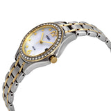 Seiko Core Solar Powered Mother of Pearl Ladies Watch #SUT312 - Watches of America #2