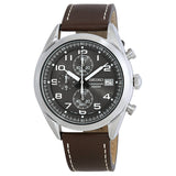 Seiko Chronograph Grey Dial Men's Watch #SSB275P1 - Watches of America