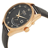 Seiko Kinetic Black Dial Rose Gold-tone Men's Watch #SRN054 - Watches of America #2