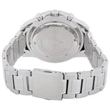 Seiko Chronograph Black Dial Stainless Steel Men's Watch #SSB243P1 - Watches of America #3