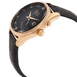 Seiko Kinetic Date-Day Black Dial Men's Watch #SRN062P1 - Watches of America #2
