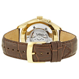 Seiko Kinetic White Dial Brown Leather Men's Watch #SRN052 - Watches of America #3