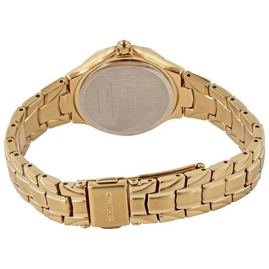 Seiko Solar Powered Mother of Pearl Diamond Dial Ladies