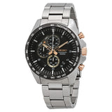 Seiko Motorsport Chronograph Black Dial Men's Watch #SSB323P1 - Watches of America