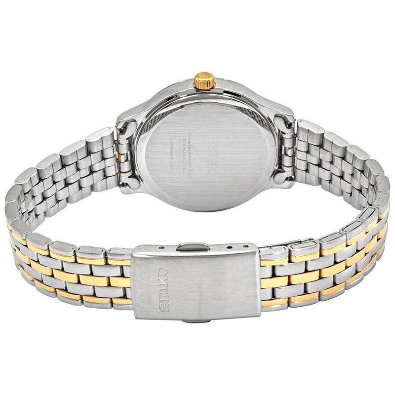 Seiko Neo Classic Quartz White Dial Two-tone Ladies Watch #SUR647P1 - Watches of America #3