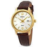 Seiko Neo Classic Silver Dial Ladies Watch #SUR658P1 - Watches of America
