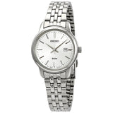 Seiko Neo Classic Silver Dial Ladies Watch #SUR667P1 - Watches of America