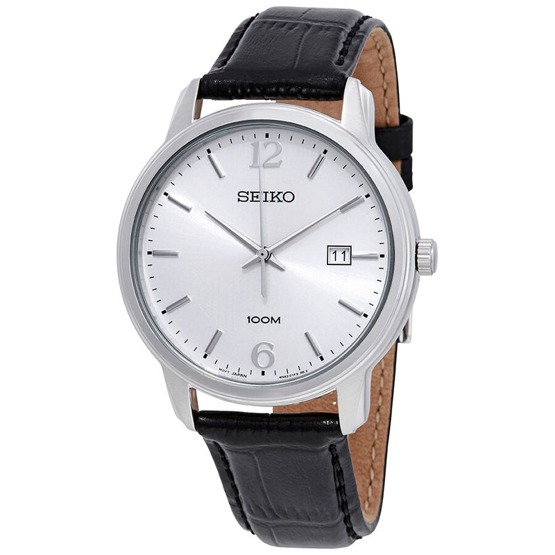 Seiko Neo Classic Silver Dial Men's Watch #SUR265P1 - Watches of America