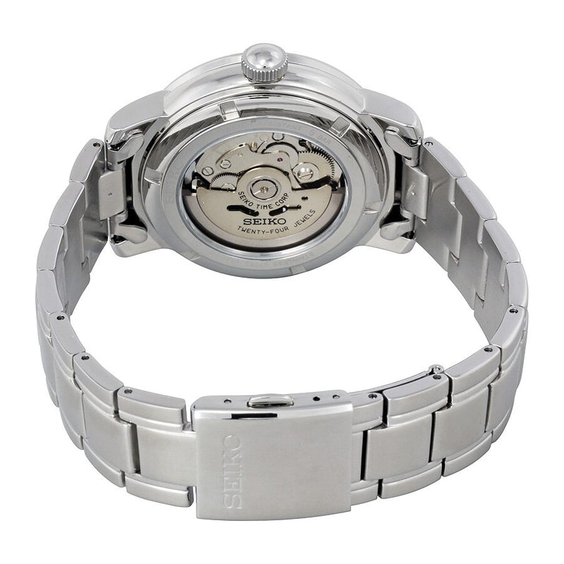 Seiko Neo Classic White Dial Stainless Steel Men's Watch #SGEH39 - Watches of America #3