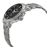 Seiko Premier Perpetual Quartz Black Dial Men's Watch #SNQ159 - Watches of America #2