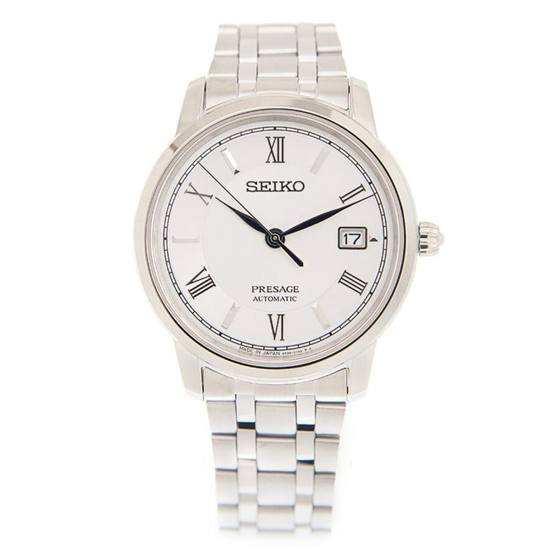 Seiko Presage Automatic White Dial Watch #SRPC05J1 - Watches of America #3