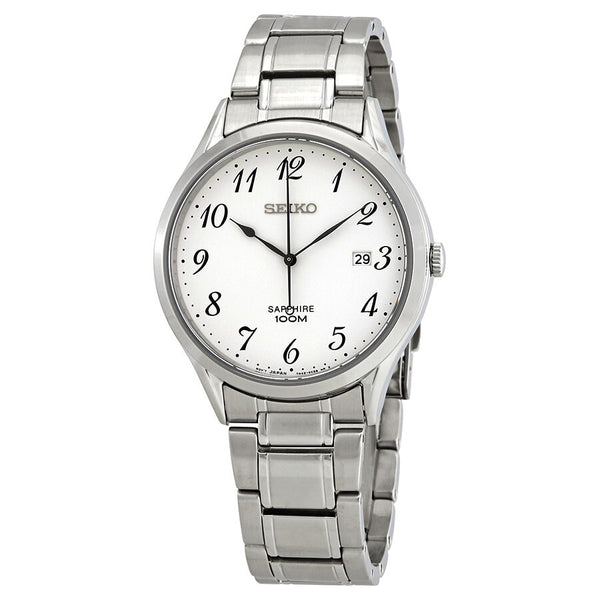 Seiko Sapphire Silver Dial Men's Watch #SGEH73P1 - Watches of America