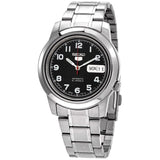 Seiko Seiko 5 Automatic Black Dial Men's Watch #SNKK35J1 - Watches of America