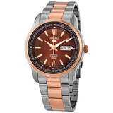 Seiko Seiko 5 Automatic Brown Dial Men's Watch #SNKP18J1 - Watches of America