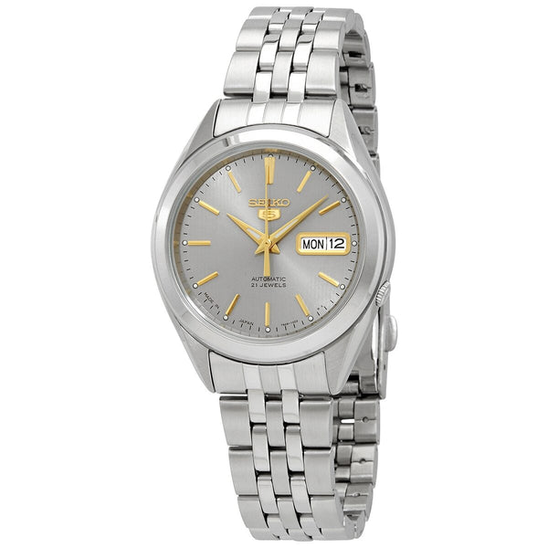 Seiko Seiko 5 Automatic Grey Dial Men's Watch #SNKL19J1 - Watches of America